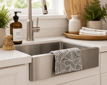 Load image into Gallery viewer, Geometry Other - Local Pride Dish Cloth Set - Rhythm Current Stripes (3-Pack)
