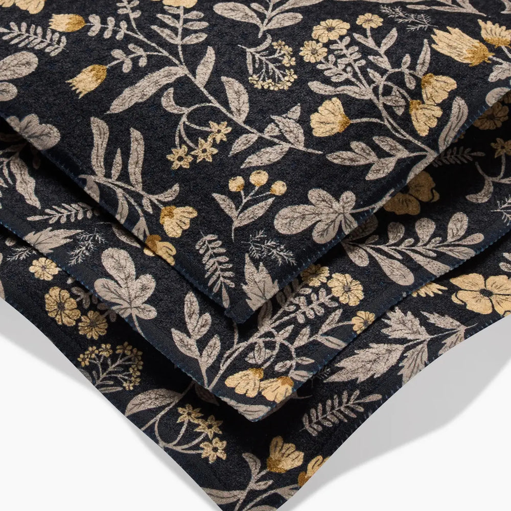 Geometry Home Decor - Linens - Geometry Kitchen Dish Cloth Set - Woodland Wildflowers
