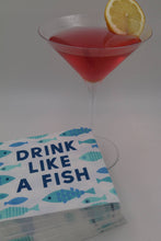 Load image into Gallery viewer, soiree-sisters Drink Like a Fish Funny Cocktail Napkins 20ct
