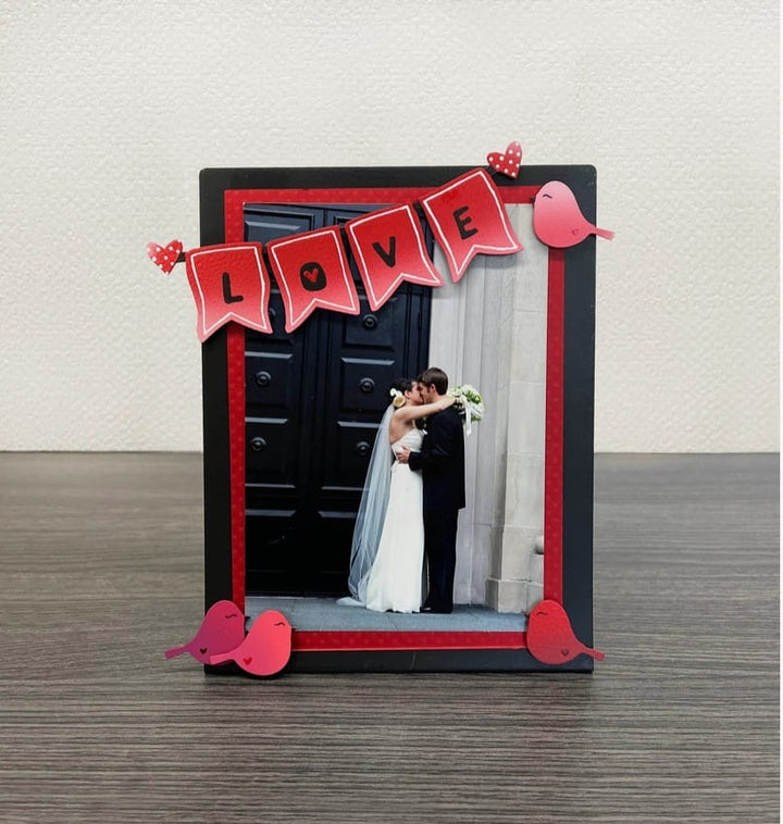 Roeda Studio Home Decor - Indoor - Frames Easel Bent Frame – Black Powdercoated Steel Photo Display by Roeda Studio