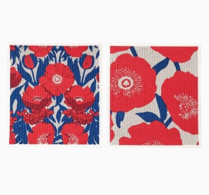 Rock Flower Paper Home Decor - Linens Eco Sponge Cloths Icelandic Poppies