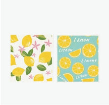 Load image into Gallery viewer, Rock Flower Paper Home Decor - Linens Eco Sponge Cloths Limone
