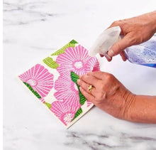 Load image into Gallery viewer, Rock Flower Paper Home Decor - Linens Eco Sponge Cloths Poppy Papaver
