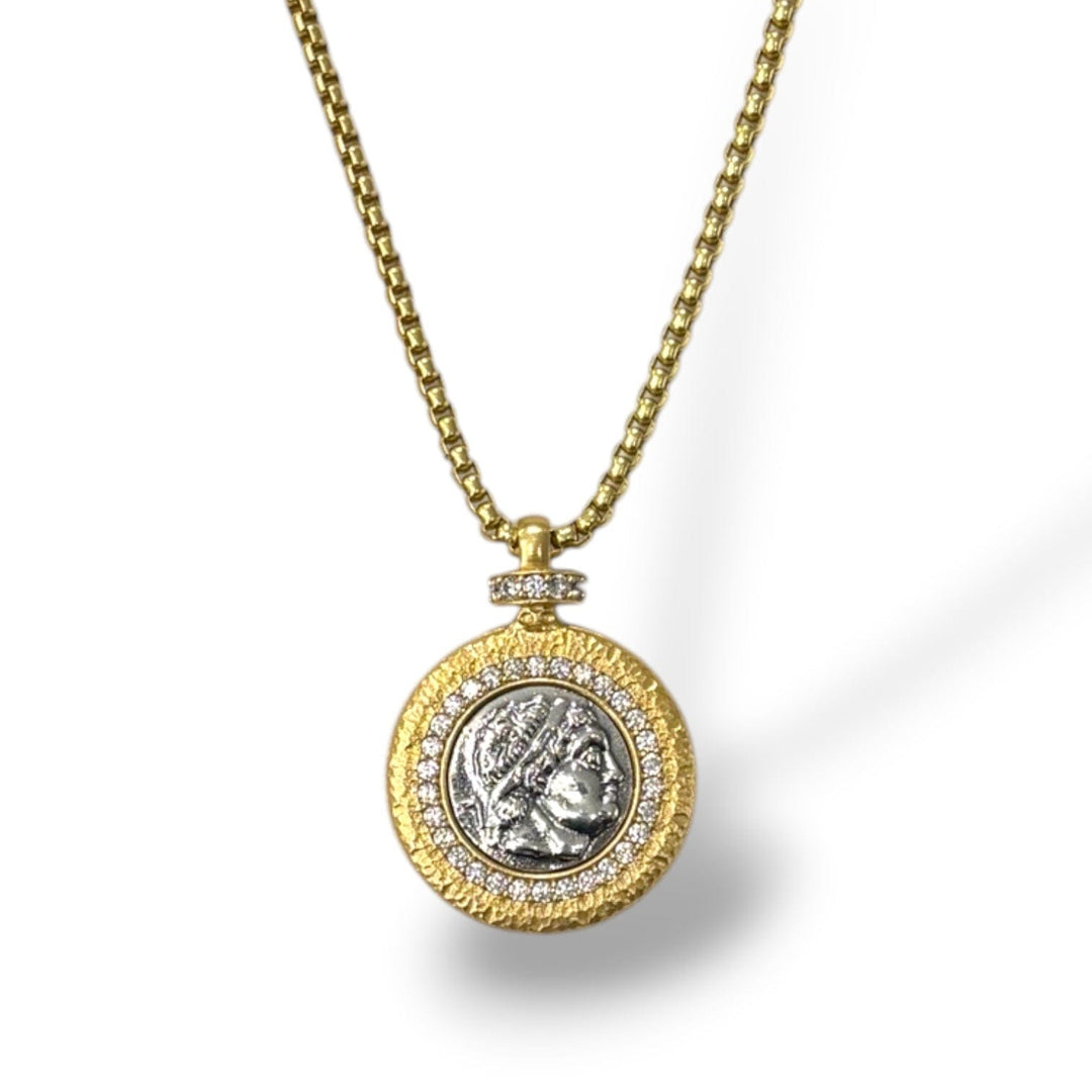 TAT2 Designs Jewelry - Necklaces Eden Coin Necklace – Gold