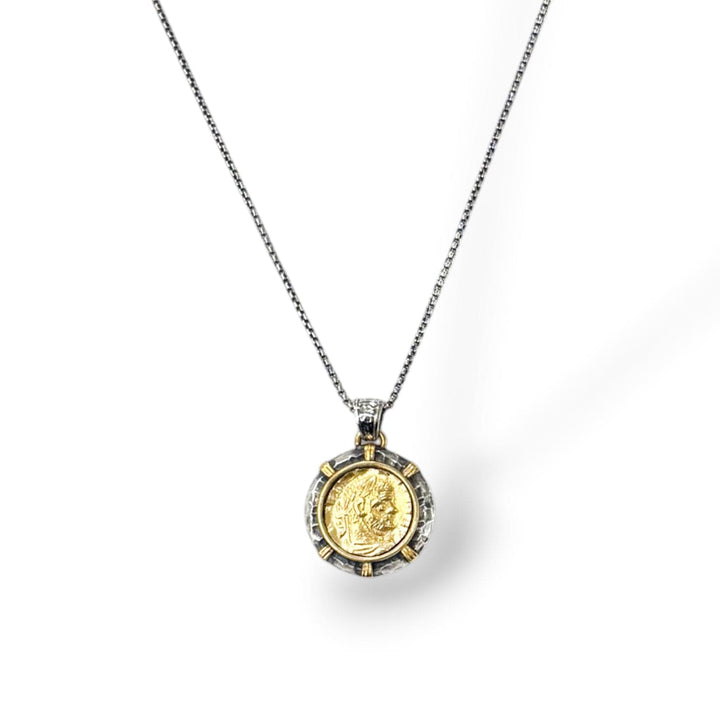 TAT2 Designs Jewelry - Necklaces Elara Two-Tone Coin Necklace