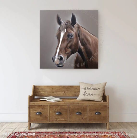 Steel Cow LLC Canvas Print Eleanor – Canvas Wall Art Print