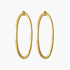 CXC Gold Ellipse Earring