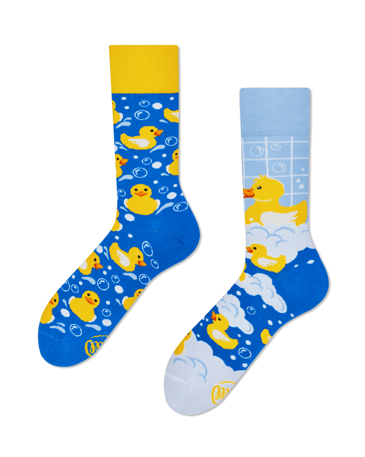 Many Mornings Socks Everyday Unisex Sock Bath Ducks