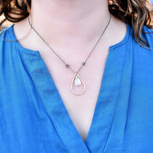 Load image into Gallery viewer, j and i jewelry Jewelry - Necklaces Faceted Moonstone Necklace
