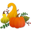 Roeda Studio Home Decor - Garden& - Outdoor Fall Gourd Magnet Art Pop