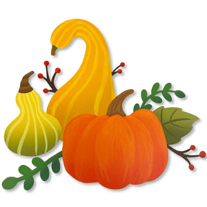 Roeda Studio Home Decor - Garden& - Outdoor Fall Gourd Magnet Art Pop