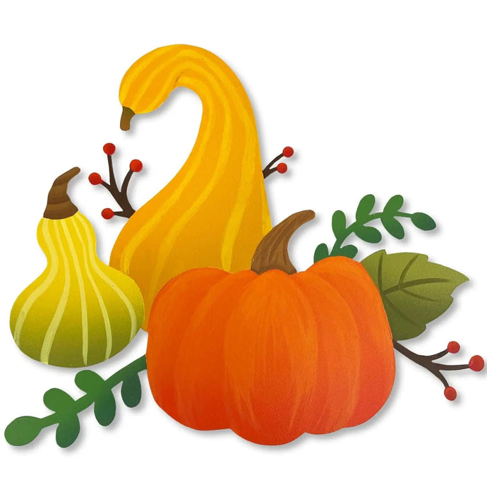 Roeda Studio Home Decor - Garden& - Outdoor Fall Gourd Magnet Art Pop