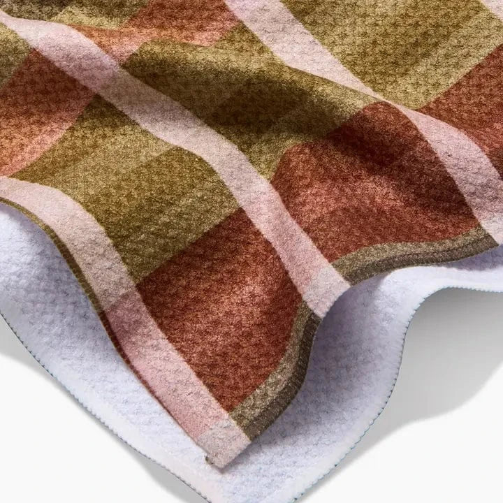 Geometry Home Decor - Linens - Geometry Kitchen Fall Harvest Stripes Tea Towel