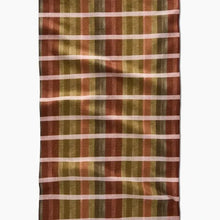 Load image into Gallery viewer, Geometry Home Decor - Linens - Geometry Kitchen Fall Harvest Stripes Tea Towel
