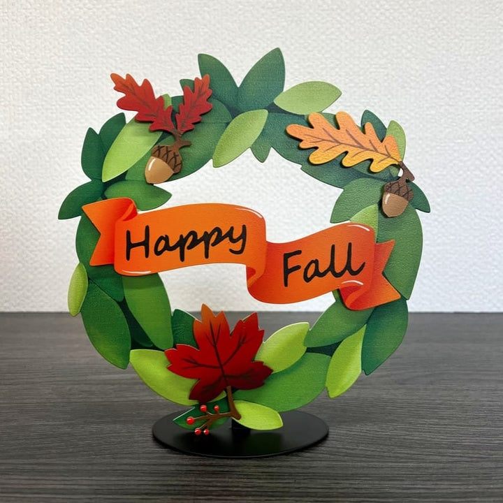 Roeda Studio Magnet Fall Leaves Magnet Set of 3 – Handpainted Steel Autumn Décor by Roeda Studio