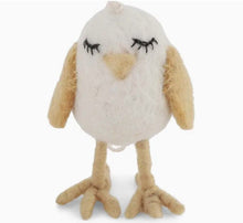 Load image into Gallery viewer, Gry &amp; Sif White Felted Chicken Easter Ornamenat
