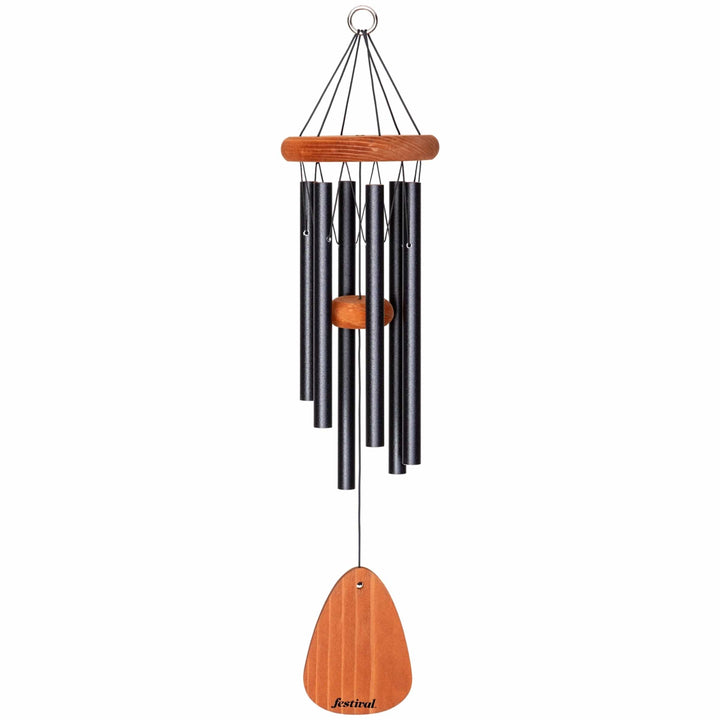 Wind River Chimes Proudly Handmade in Virginia, USA Black Festival Chime 24"