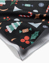 Geometry Towels Festive Christmas Tea Towel