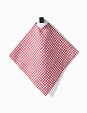 Load image into Gallery viewer, Geometry Fireside Plaid Red Dishcloth Set
