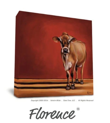 Steel Cow LLC Canvas Print Florence – Canvas Wall Art Print
