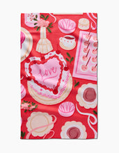 Load image into Gallery viewer, Geometry Towels Food of Love Tea Towel
