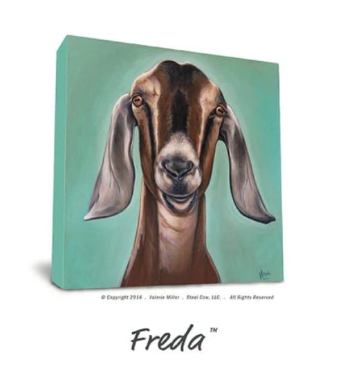 Steel Cow LLC Canvas Print Freda – Canvas Wall Art Print