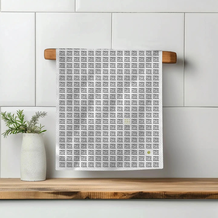 Twisted Wares Home Decor - Linens Fresh Out Kitchen Tea Towel