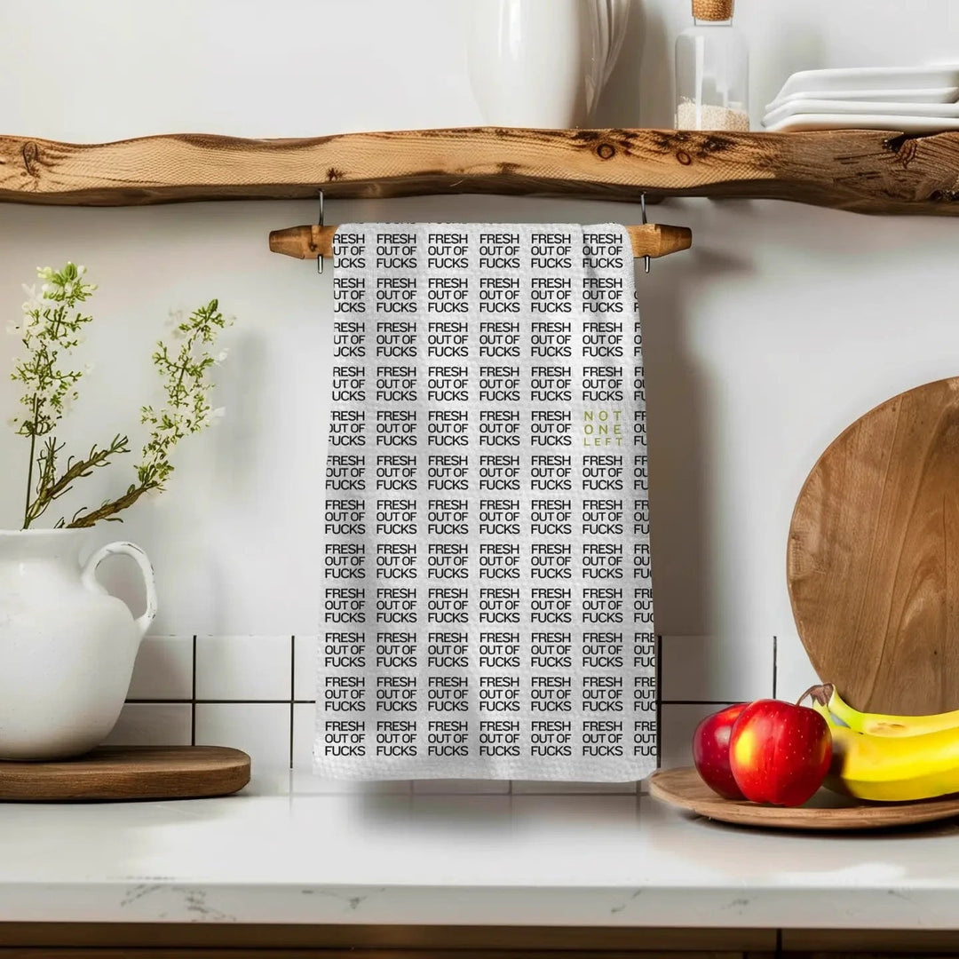 Twisted Wares Home Decor - Linens Fresh Out Kitchen Tea Towel