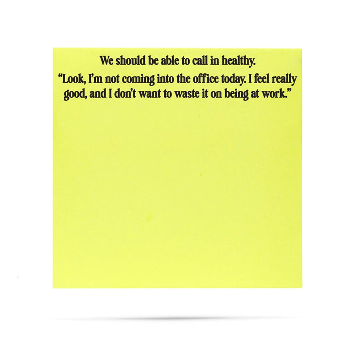 Ellembee Gift We Should Be Able To Call Funny Sticky Notes by Ellembee Gift