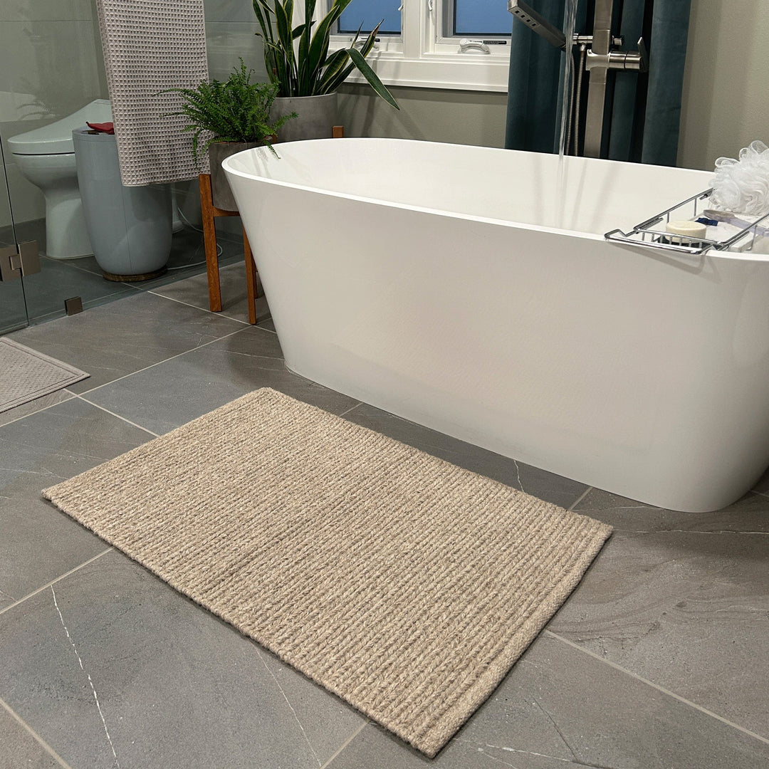 Michaelian Home Home Accents Tan/Gray Gabby Wool Rugs 30 x 50