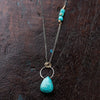 Original Hardware Jewelry - Necklaces Gemstone Drop Necklace Turquoise