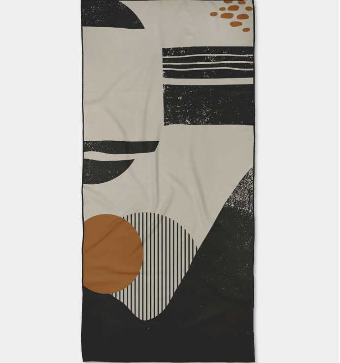 Geometry Kitchen and Bar Geo Seaside Beach Towel