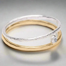 Load image into Gallery viewer, J &amp; I Jewelry Proudly Handmade in Pennsylvania, USA Gilded Whispers Band 7
