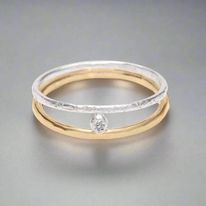 J & I Jewelry Proudly Handmade in Pennsylvania, USA Gilded Whispers Band 7