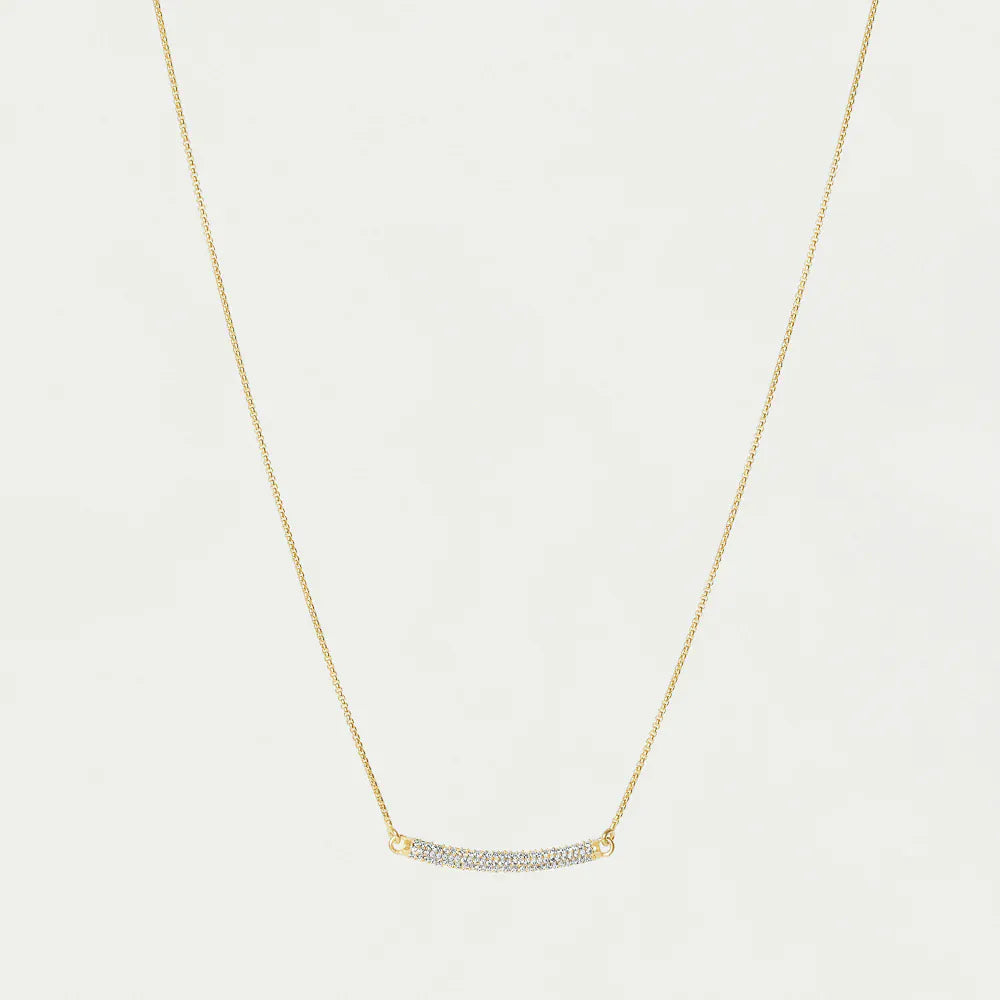 Dean Davidson Jewelry - Necklaces - Dean Davidson Gold Giselle Pave Bar Necklace