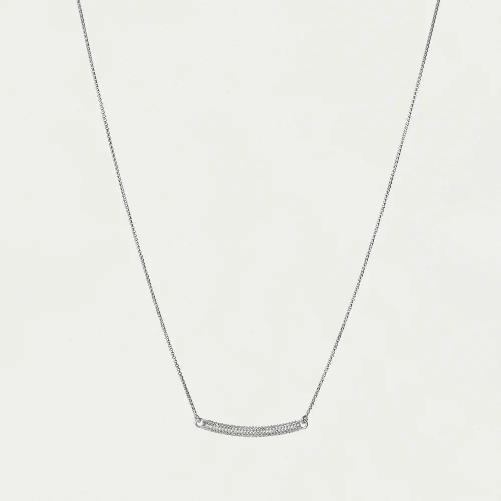 Dean Davidson Jewelry - Necklaces - Dean Davidson Silver Giselle Pave Bar Necklace
