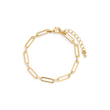 Load image into Gallery viewer, Demdaco Jewelry - Bracelets Gold Bar Link Bracelet
