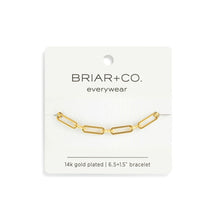 Load image into Gallery viewer, Demdaco Jewelry - Bracelets Gold Bar Link Bracelet
