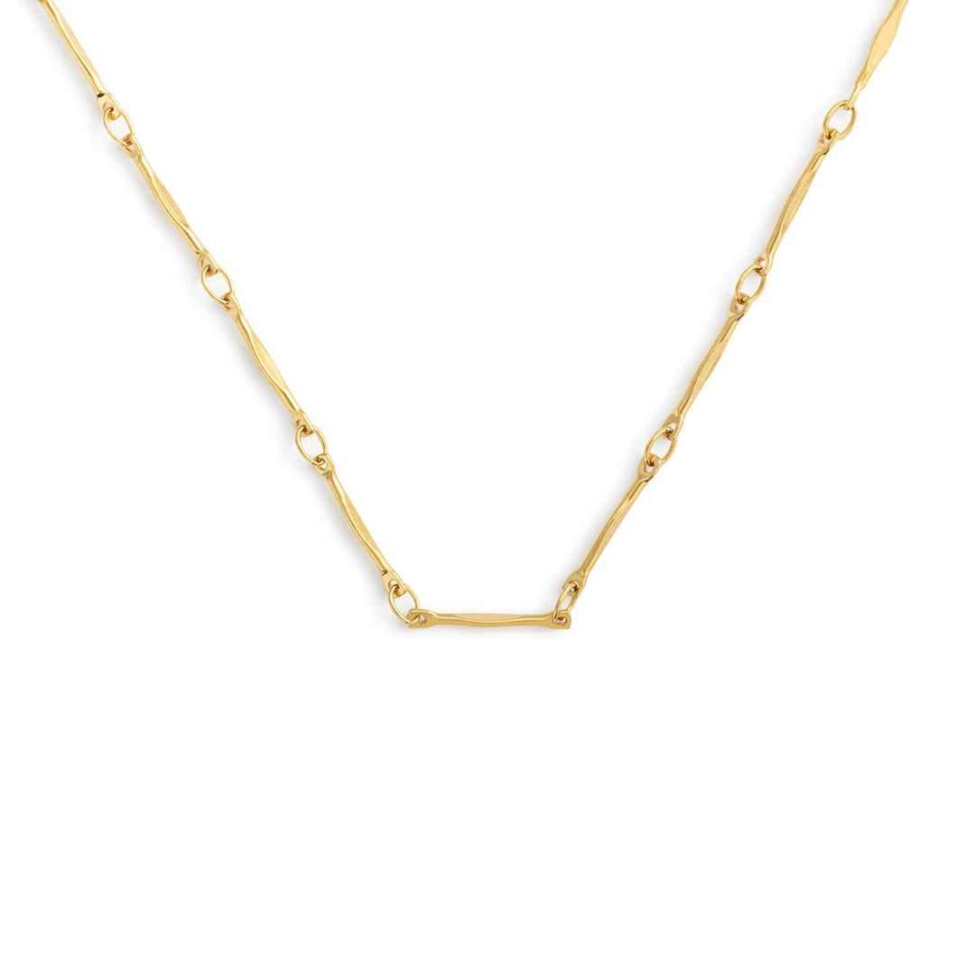 Demdaco Jewelry - Necklaces Gold Bar Link Chain Necklace