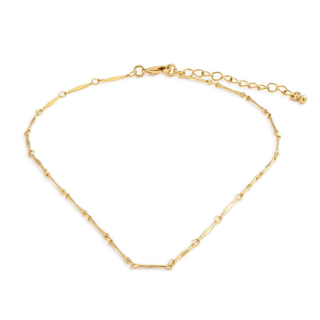Demdaco Jewelry - Necklaces Gold Bar Link Chain Necklace