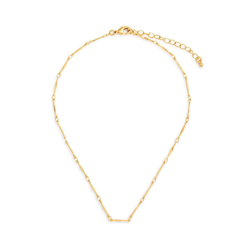 Demdaco Jewelry - Necklaces Gold Bar Link Chain Necklace