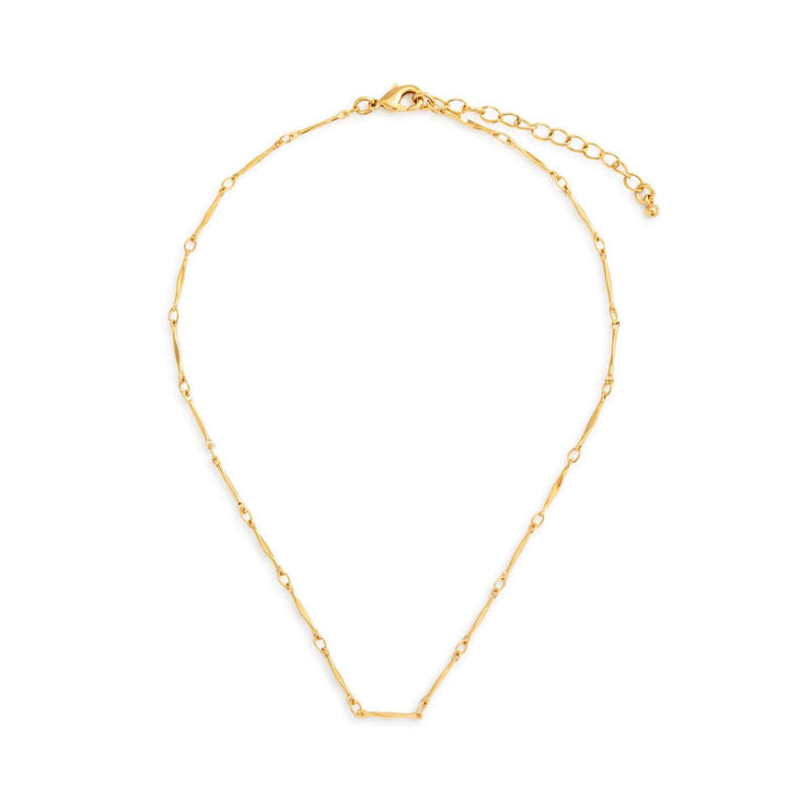 Demdaco Jewelry - Necklaces Gold Bar Link Chain Necklace