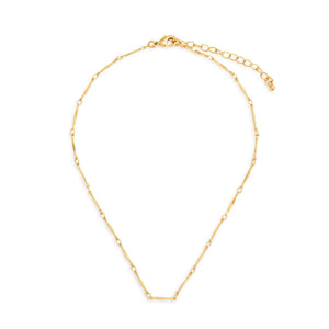 Demdaco Jewelry - Necklaces Gold Bar Link Chain Necklace