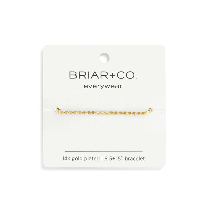 Demdaco Jewelry - Bracelets Gold Beaded Chain Bracelet