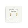 Demdaco Jewelry - Earrings Gold Beaded Hoop Earring