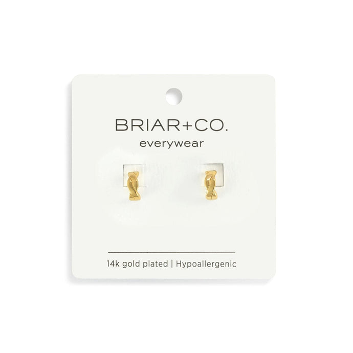 Demdaco Jewelry - Earrings Gold Braided Hoops Earrings
