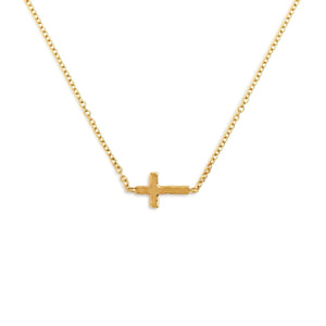 Demdaco Jewelry - Necklaces Gold Cross Charm Necklace