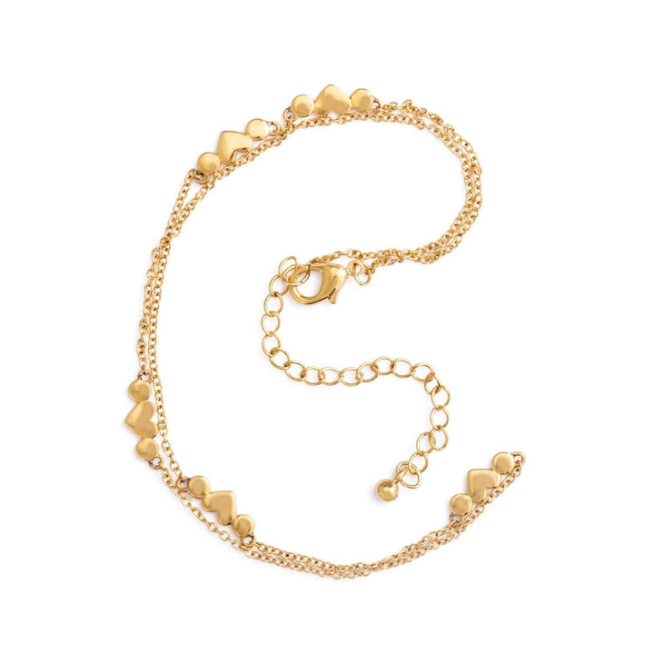 Demdaco Jewelry - Necklaces Gold Heart Satellite Chain Necklace