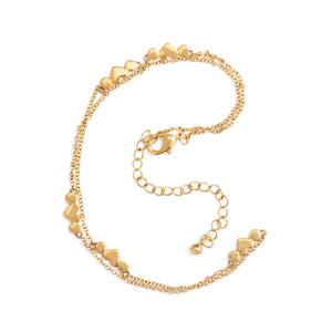 Demdaco Jewelry - Necklaces Gold Heart Satellite Chain Necklace