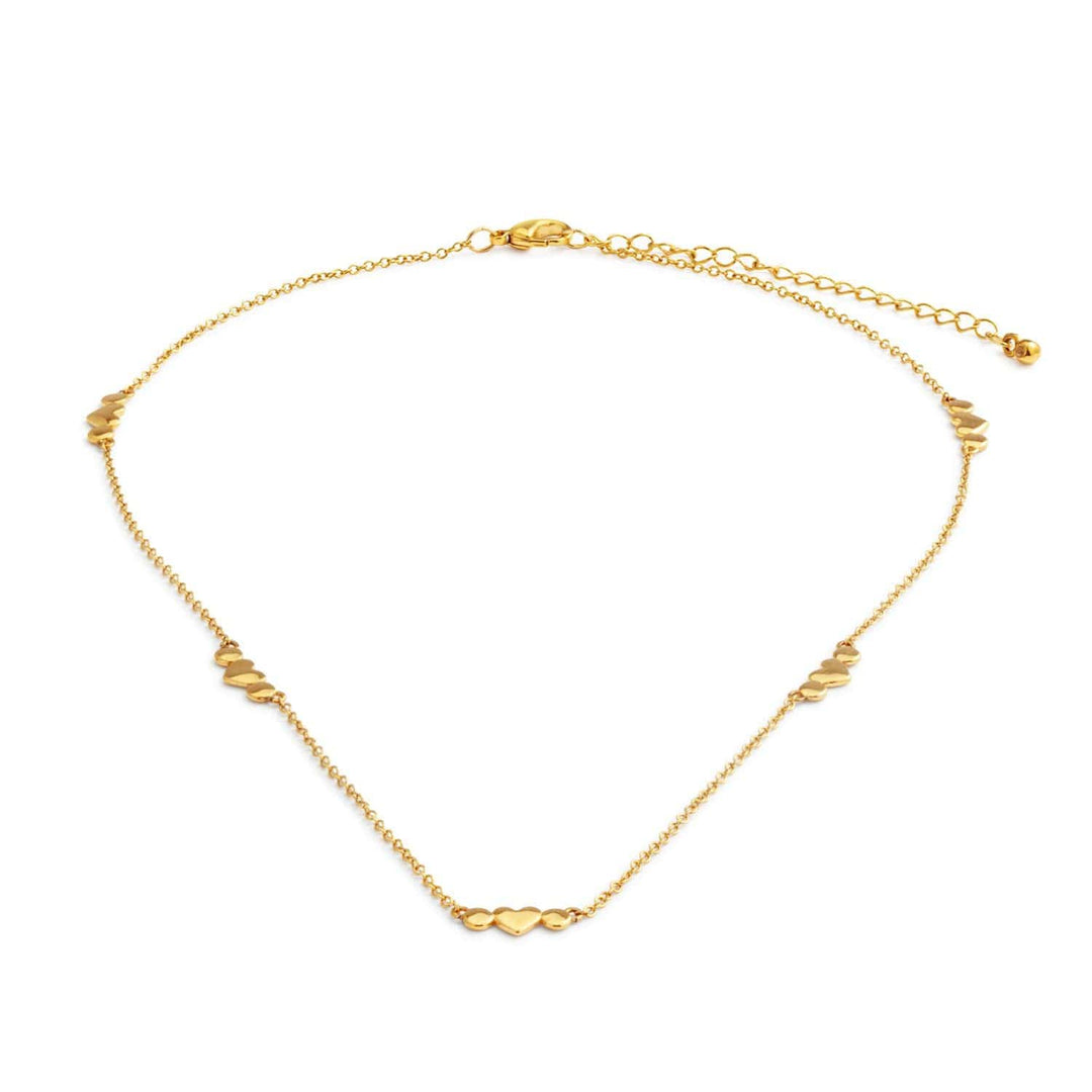 Demdaco Jewelry - Necklaces Gold Heart Satellite Chain Necklace